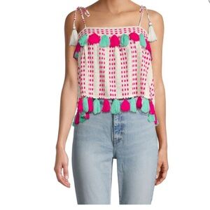 NWT Tessora Solita Tassel Top